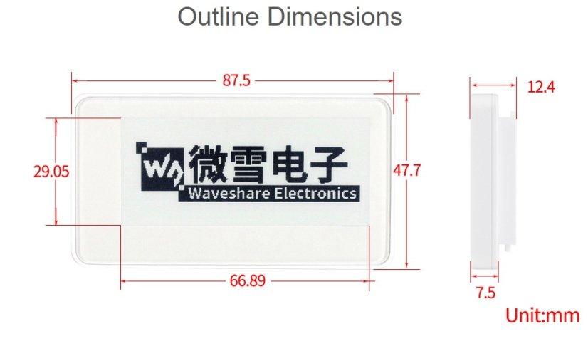 NFC-Powered e-Paper Displej