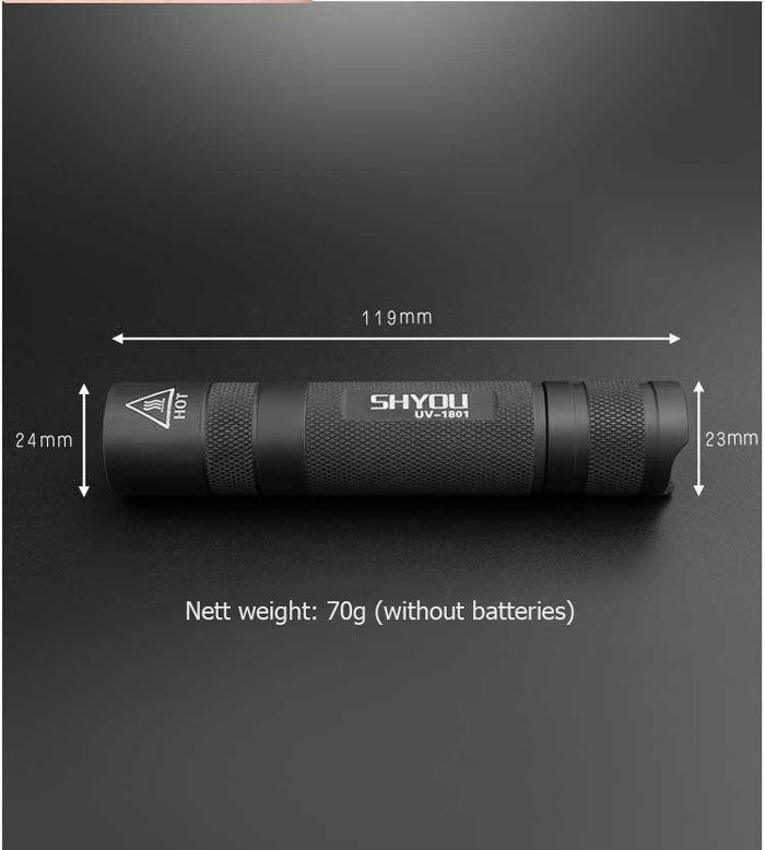 5W UV 395nm Powerful Flashlight