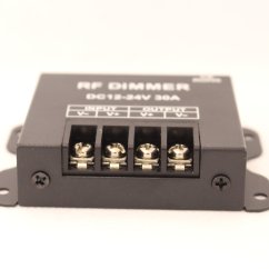 Dálkový stmívač dimmer 30A LED RF pro 12-24V