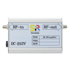 RFamp001C RF zesilovač 30dB, 9KHz-6GHz - Nízké šumy, EMC, EMI