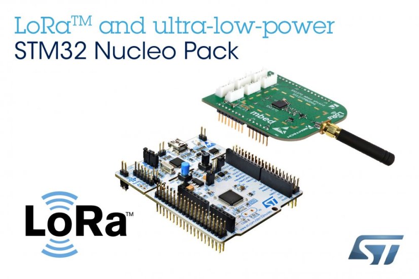 P-NUCLEO-LRWAN1 Nucleo-L073RZ Development Board and LoRa Expansion Kit