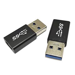 USB-A Male to USB-C Female Adapter