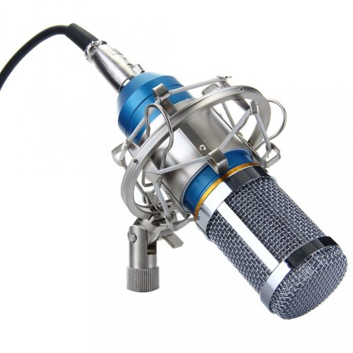 BM-800 Profesionální studiový kondenzátorový mikrofon - Barva: Modrá