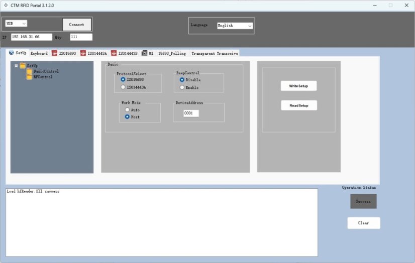 UP103KB-USB RFID Card Reader with USB Interface