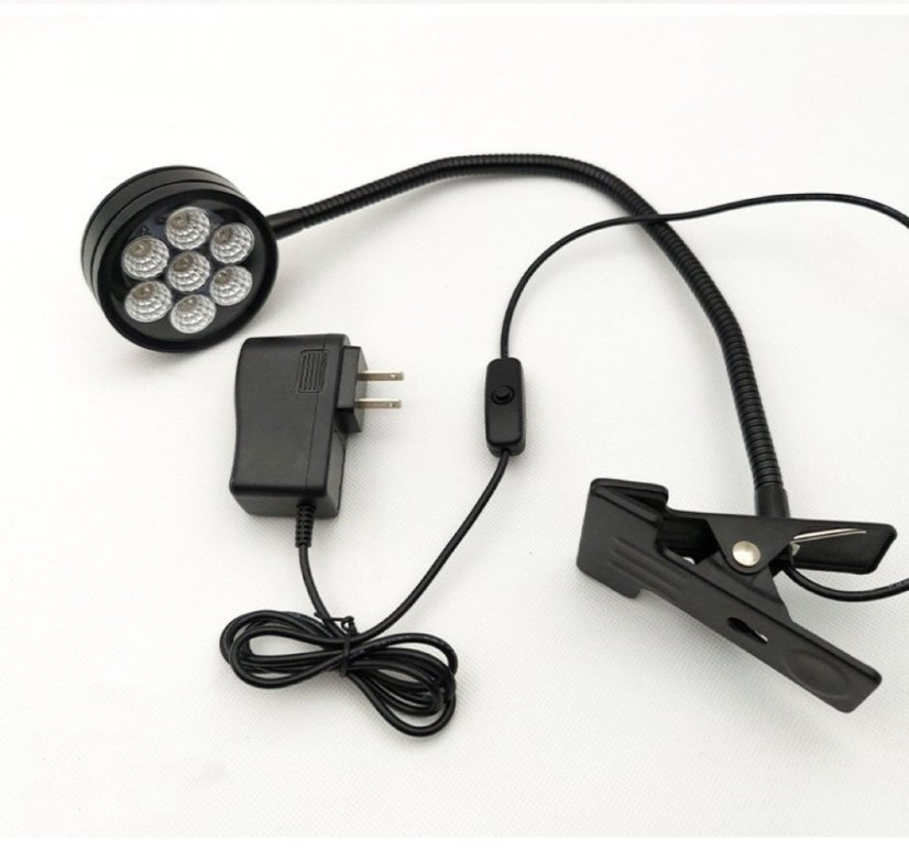 WH7 - 7W, 395nm Stolní UV Lampa pro Vytvrzování