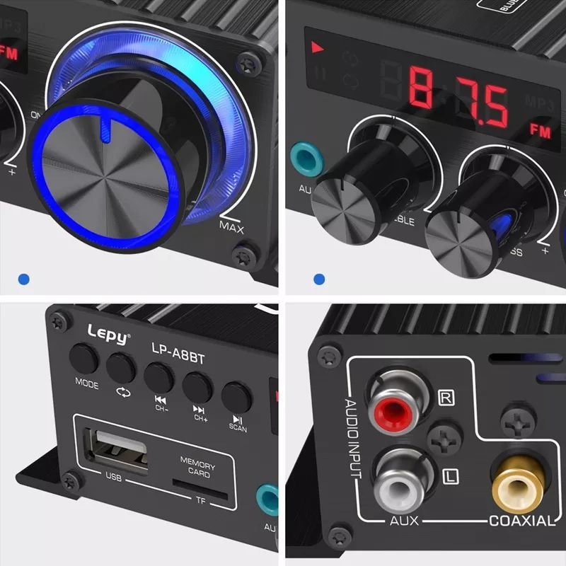 LP-A8BT Zesilovač 4v1 s Bluetooth