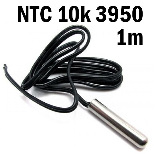 NTC Teplotní Čidlo 10K 3950 - 1m