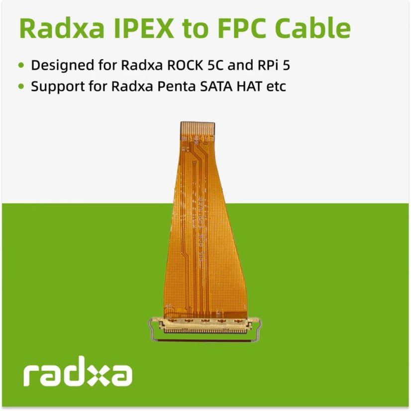 PCIE cable for 5C/Raspberry Pi 5/2A/2F/4D