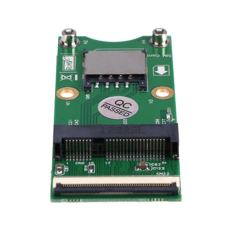 Mini PCI-E X mSATA Flexibilní Propojovací Kabel se SIM 8 Pin Slotem