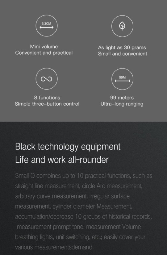 Mini Q Smart Distance Meter