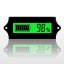 GY-6 LCD indikátor stavu baterie 12V-48V - Barva: Zelená