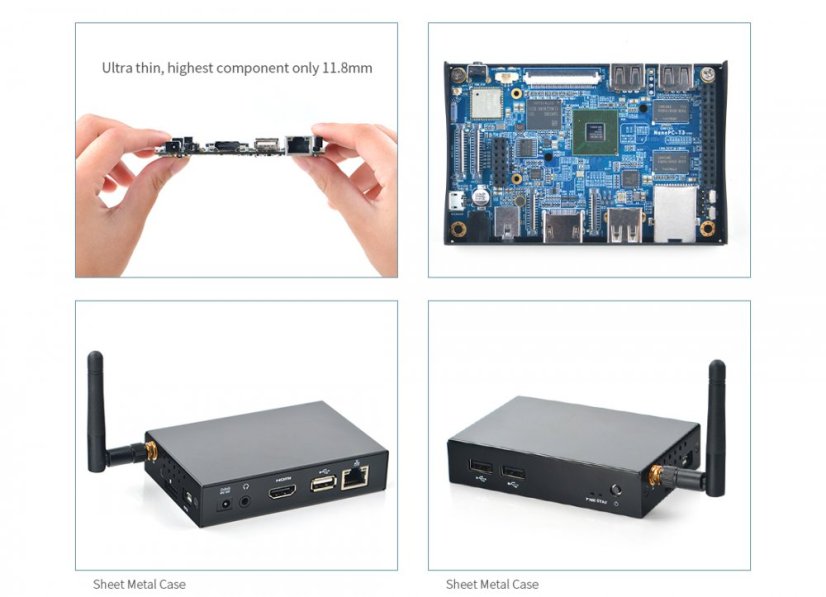 NanoPC T3 Plus - Výkonná ARM deska s otevřeným zdrojem