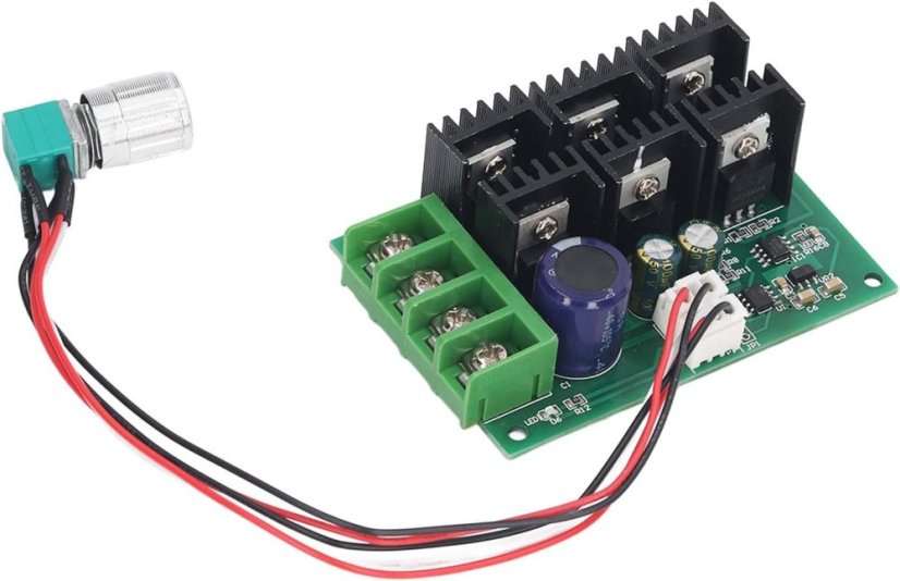 L0577-0802 PWM Regulátor Otáčok DC Motora 12-24V 20A