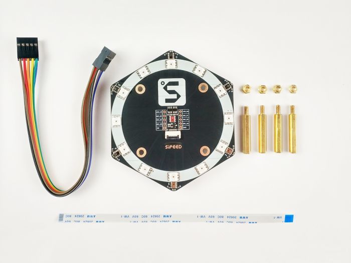 Sipeed MAIX R6+1 Mikrofonní Pole - Rozšířená Sada pro AI Aplikace