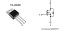Tranzistor IRF740 N-MOSFET 400V, 10A, 125W, 0.55R (TO220)