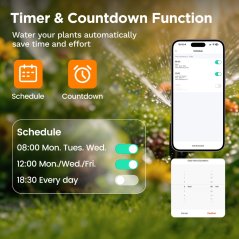 ME220FW-DN20 WiFi Tuya Smart Life elektrický kulový ventil