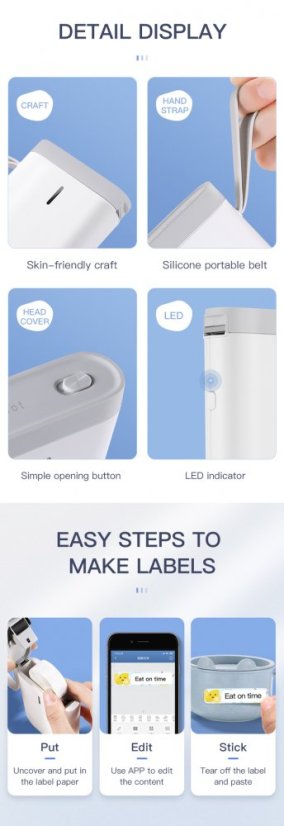 Niimbot D11 – Wireless Label Printer