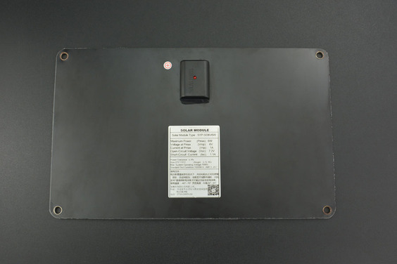 FIT0601 Monocrystalline Solar Panel 5V/6W USB