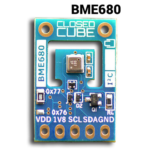 BME680 Senzor kvality vzduchu s ultra nízkým výstupem 1.8V