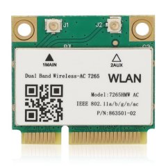 Intel Dual Band Wireless-AC 7265 miniPCIe karta