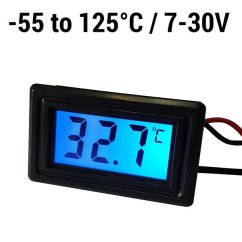 DX-M12 Vestavný digitální teploměr do auta