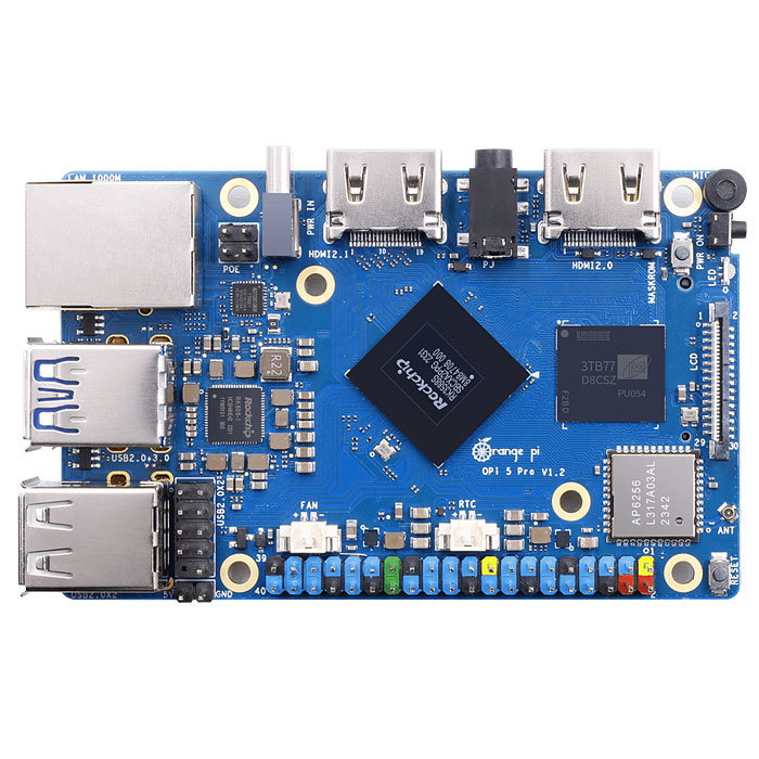 Orange Pi 5 Pro - Výkonný 64bitový Jednodeskový Počítač