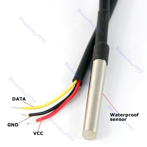 DS18B20 Temperature Sensor HI-DS43-10 - Waterproof