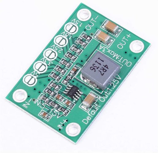 CA-1235 step-down napájecí modul 5-16V na 1.25V-5V 3A