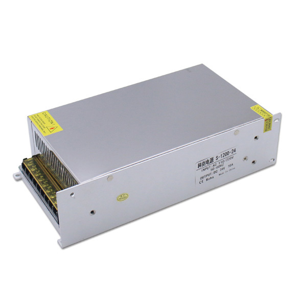 S-1200-24 24V 50A LED zdroj, 1200W vnitřní