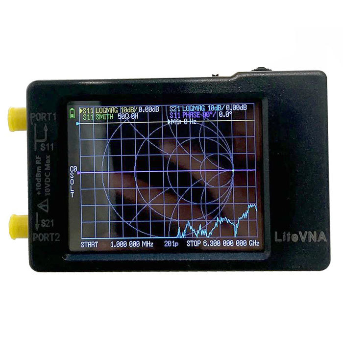 LiteVNA 6GHz Přenosný Vektorový Síťový Analyzátor