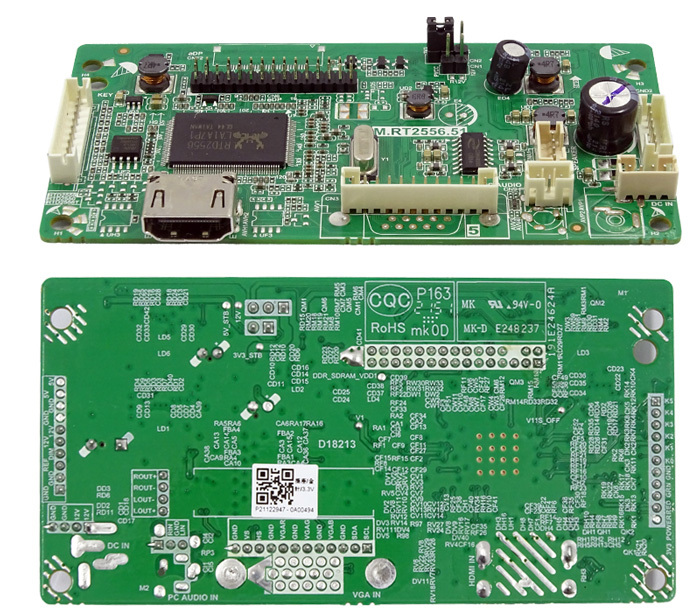 M.RT2556.51 Univerzální eDP TFT Ovládací Deska s Audio Vstupem