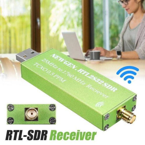 AUZEUNER RTL2832U RTL-SDR 0,5PPM TCXO - Softwarově Definované Rádio