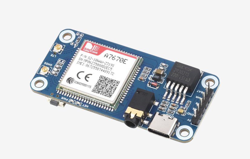 A7670E Cat-1/GNSS HAT