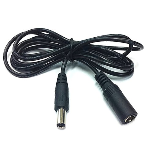 DC5.5x2.1 prodlužovací kabel - Délka: 1,5m