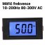 D69-HZ Digitální LCD Frekventometr 10-200Hz AC 80-300V