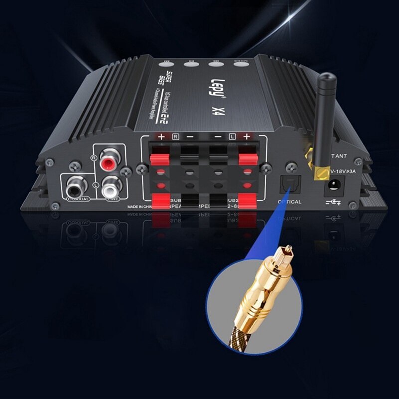 X4 Hi-Fi Amplifier 4x60W with Bluetooth