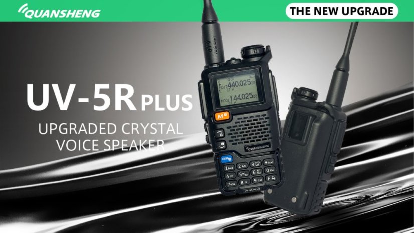 UV-K5R Plus Dual Band Ham Radio