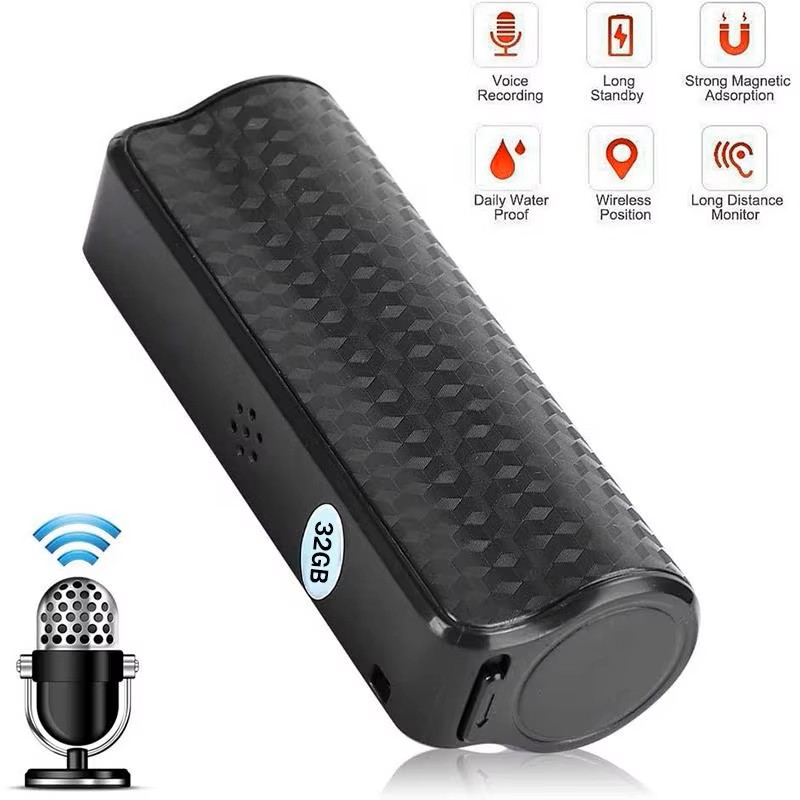 Q70 Magnetic Voice-Activated Recorder – 192 kbps, Up to 500 h Recording