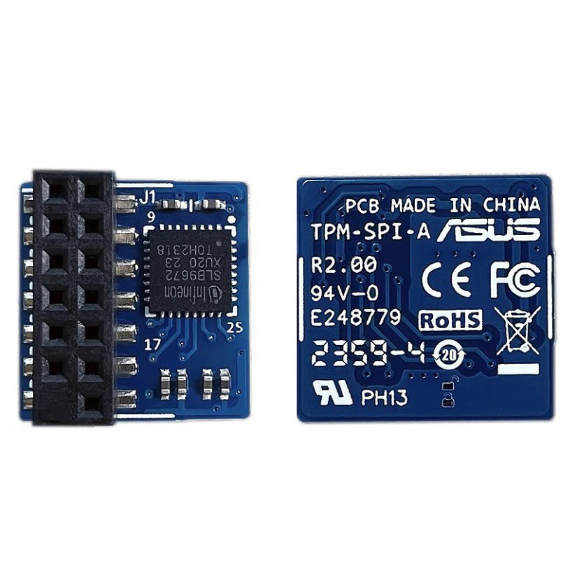 ASUS TPM 2.0 Modul – Zabezpečení pro vaše zařízení