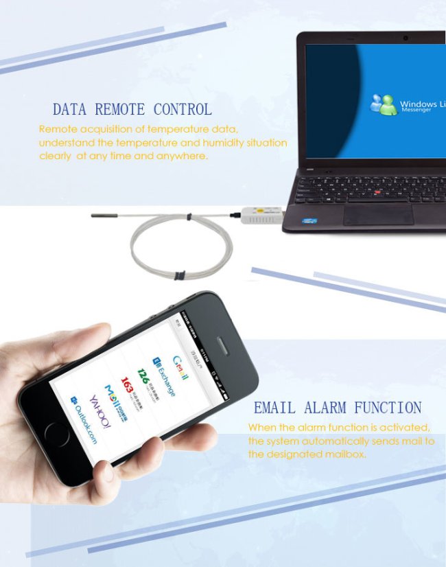 PCsensor PT100USBA USB Teploměr bez čidla