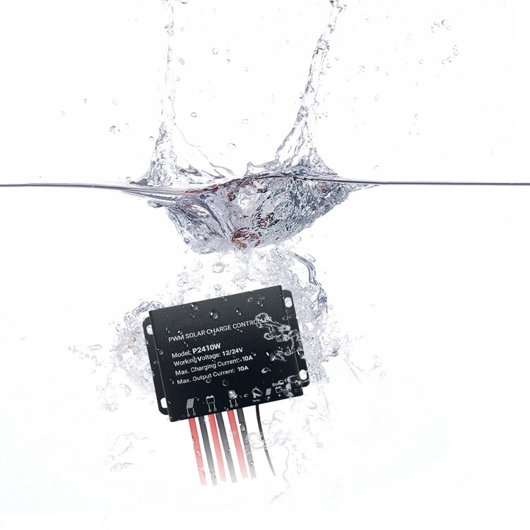 Waterproof PWM Solar Charge Controller 10A/20A