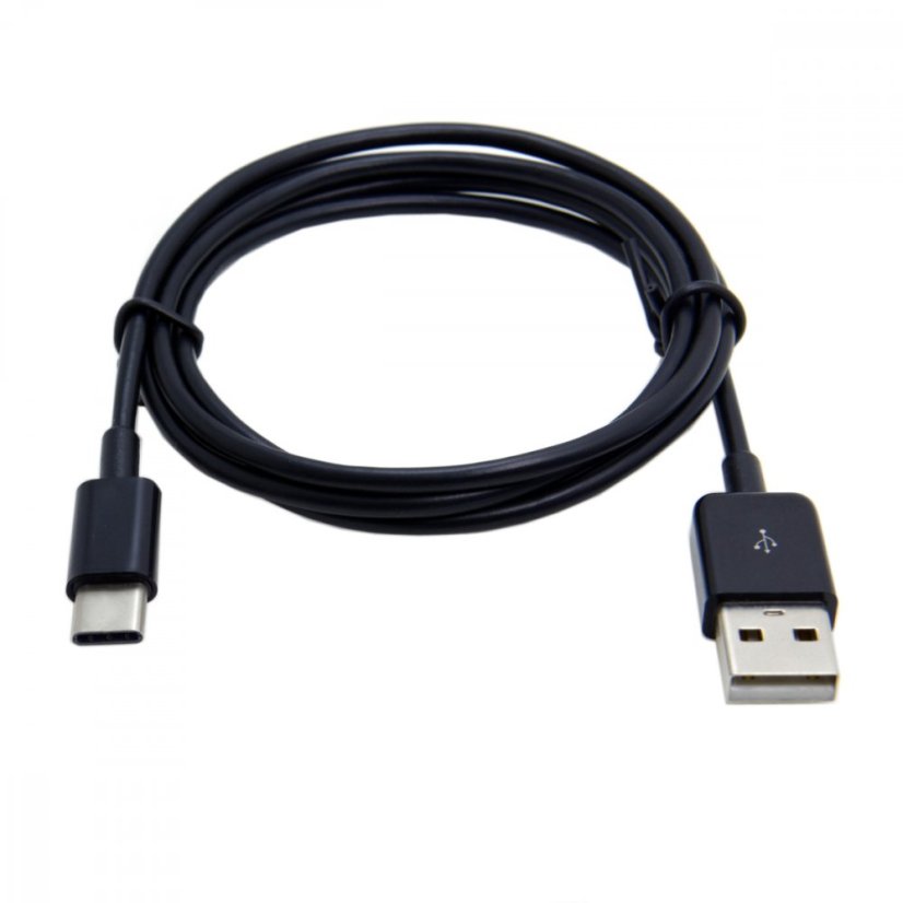 Kabel UC-312 USB 3.1 C/M - USB 2.0 A/M, černý, 1m