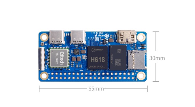 Orange Pi 2W - Výkonný čtyřjádrový procesor pro široké použití