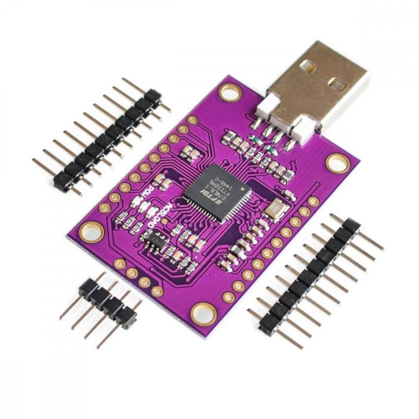 MCU FT232H USB převodník na UART, JTAG, SPI a I2C
