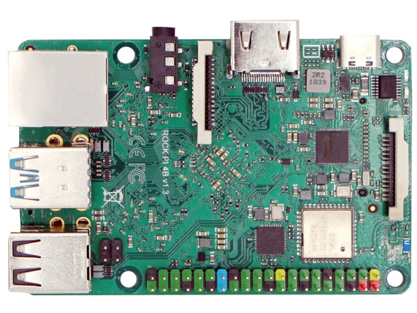 Rock Pi Model B - Single Board Computer with High Performance
