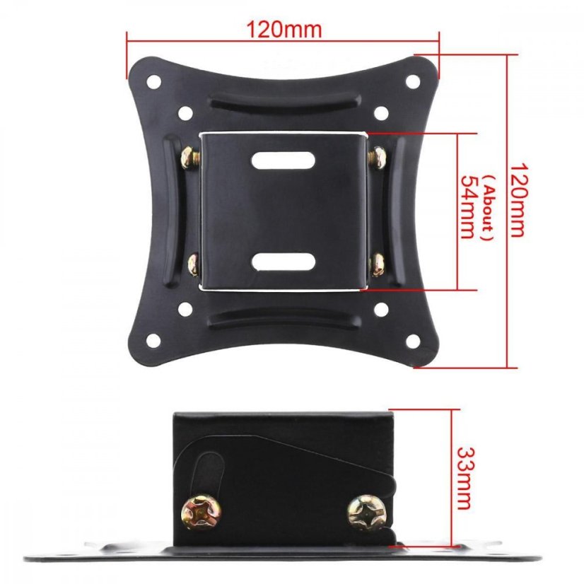 Univerzální nástěnný VESA Mount držák pro LCD 14"-27"