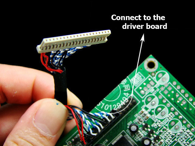 Kabel LVDS DF14-20P 1ch 8bit 250mm