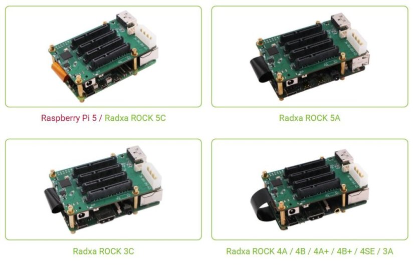 Penta SATA HAT