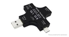 Multifunkční USB tester USB-C, PD, QC 45W - rychlé nabíjení a monitorování výkonu