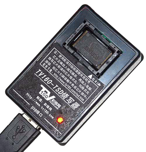 TV160-TSD USB TSOP48 NAND FLASH Programátor pro Chytré Televizory